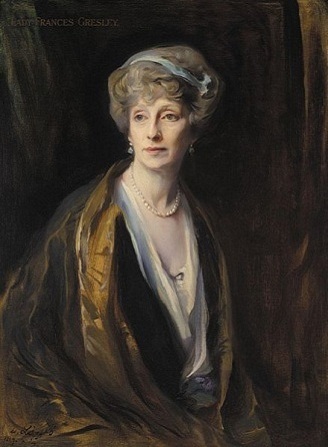 Lady  Frances  Gresley  daughter  of  8th  Duke  of  Marlborough  1924  by  Philip  de  Laszlo  1869-1937  Location  TBD